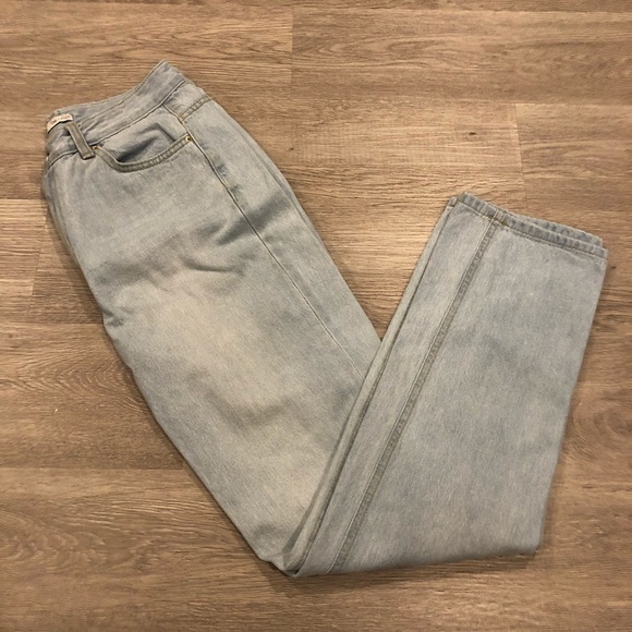 OAK + FORT Denim - Oak + Fort Straight Leg High Waist Jeans